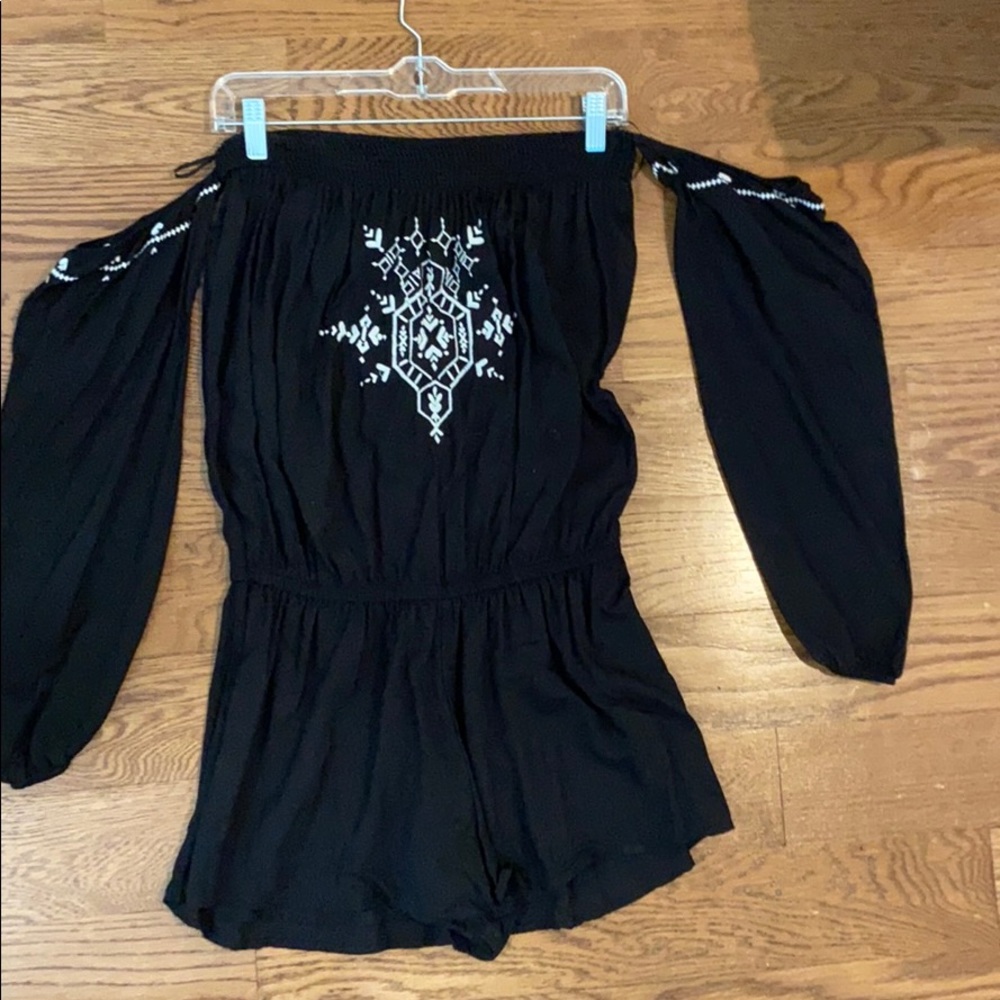 Express black romper